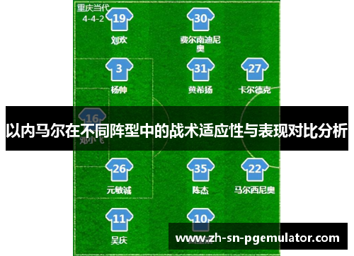 以内马尔在不同阵型中的战术适应性与表现对比分析